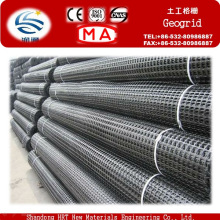 PVC-beschichtetes Polyester Geogrid gewebtes PP Geogrid